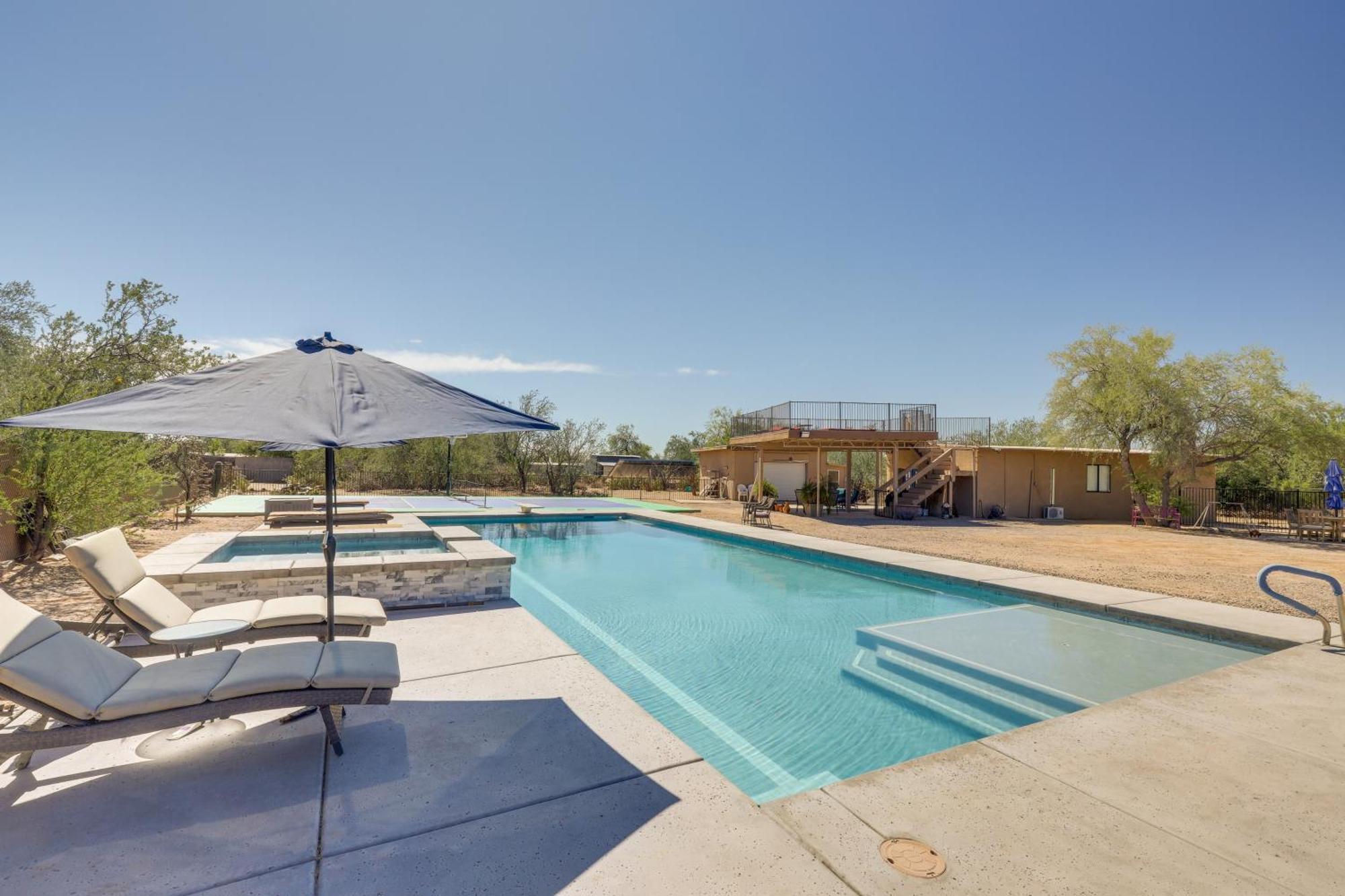 Oro Valley Retreat With Pool, Spa And Rooftop Views! Zewnętrze zdjęcie