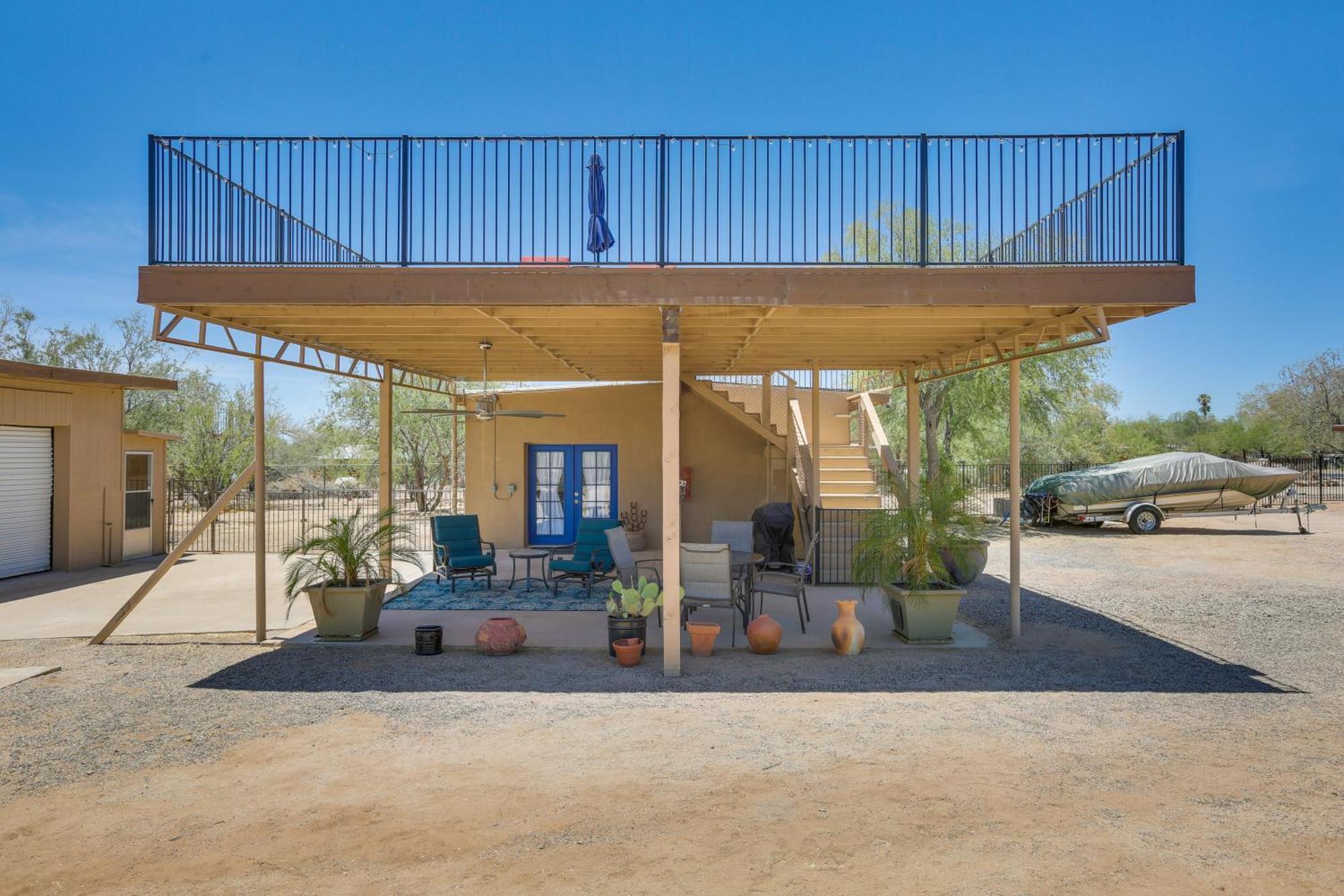Oro Valley Retreat With Pool, Spa And Rooftop Views! Zewnętrze zdjęcie